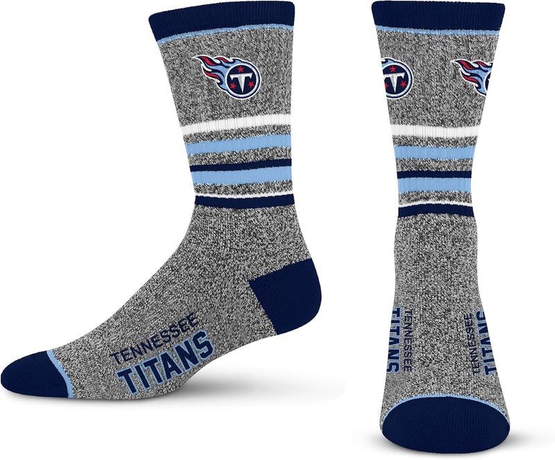 FBF Store For Bare Feet Men's NFL 5 Star Marbled Crew Sock, 1 Pair - Image 1